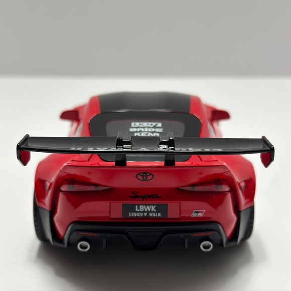 1:22 2022 Toyota Supra GR Liberty Walk With LED Headlight and TAIL LIGHT Diecast - Picture 4 of 10